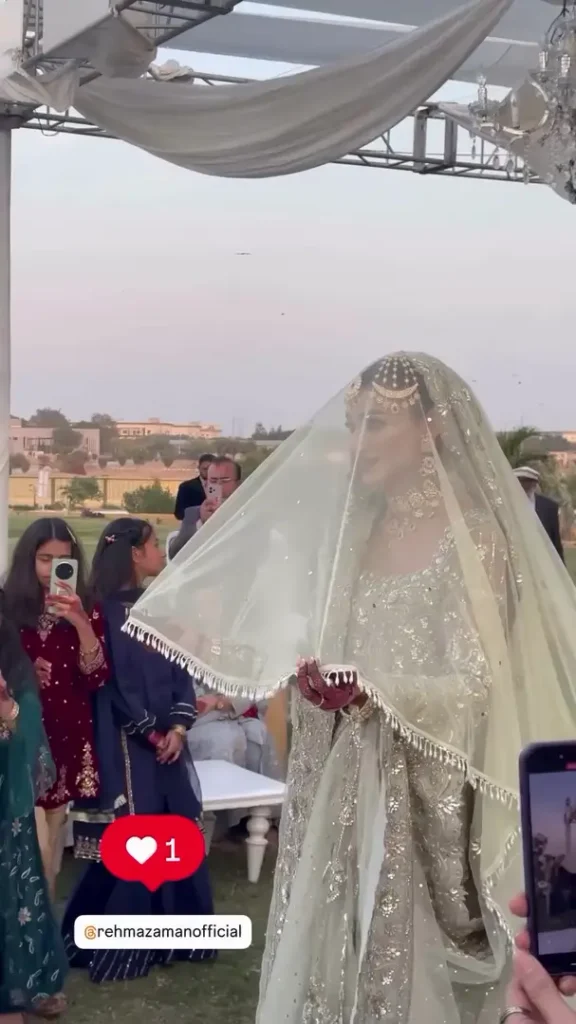Pictures And Videos Of Rehma Zaman Nikkah