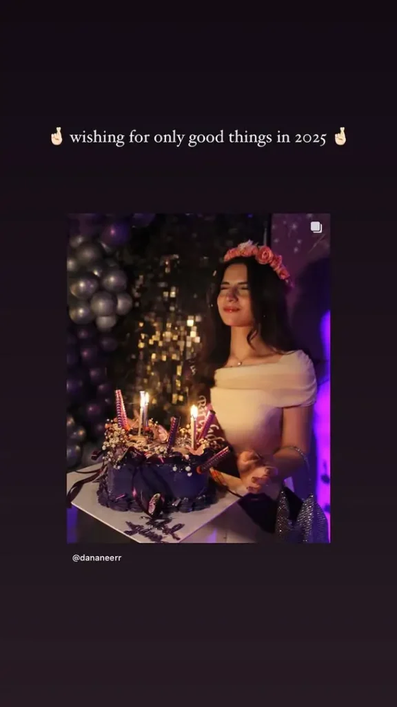 Pictures From The Birthday Celebration Of Dananeer Mobeen
