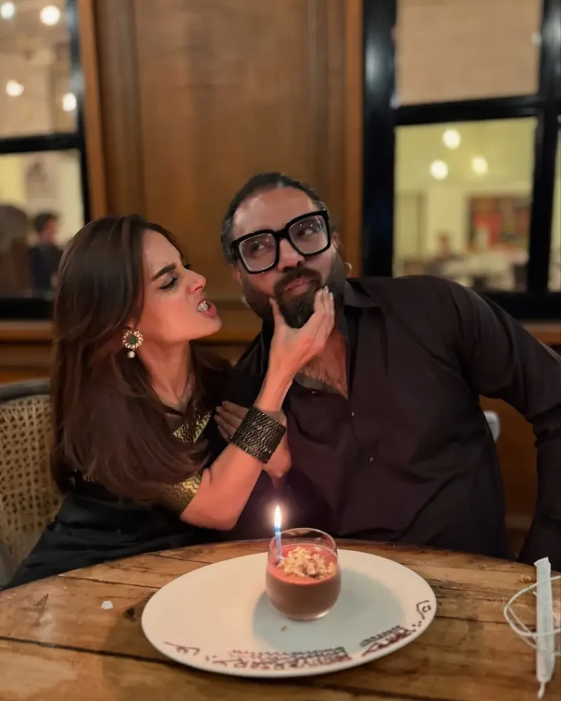Pictures From The Fifth Anniversary Dinner Of Iqra Aziz & Yasir Hussain