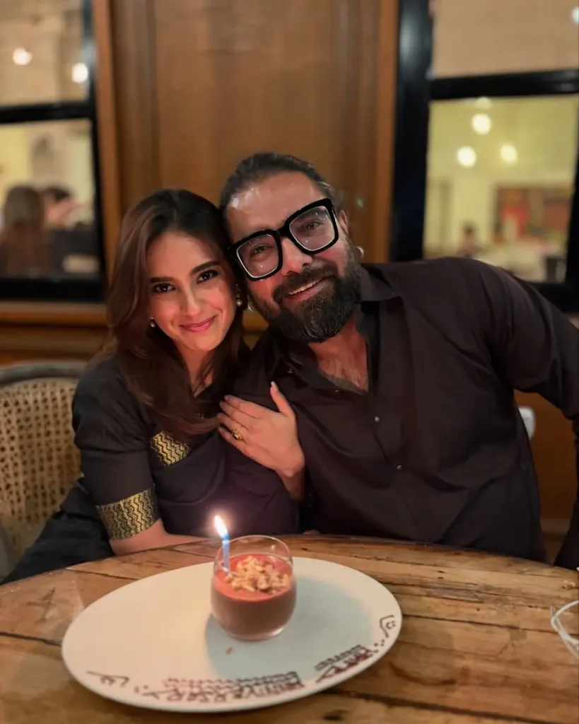 Pictures From The Fifth Anniversary Dinner Of Iqra Aziz & Yasir Hussain