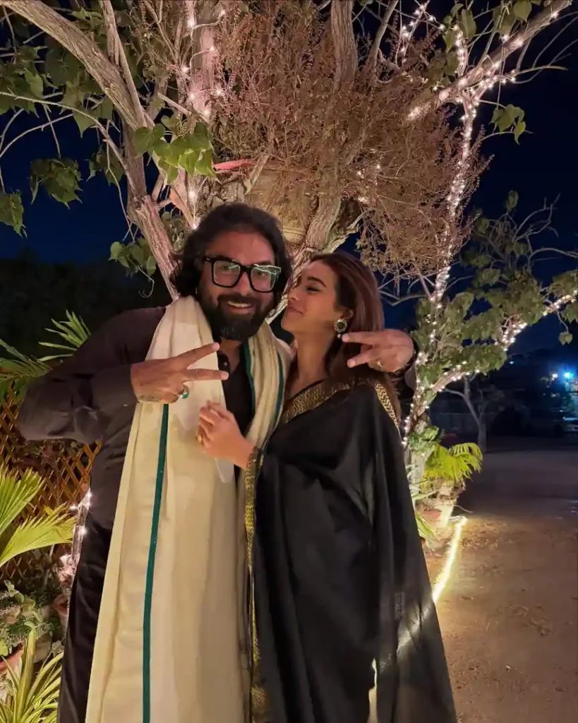Pictures From The Fifth Anniversary Dinner Of Iqra Aziz & Yasir Hussain