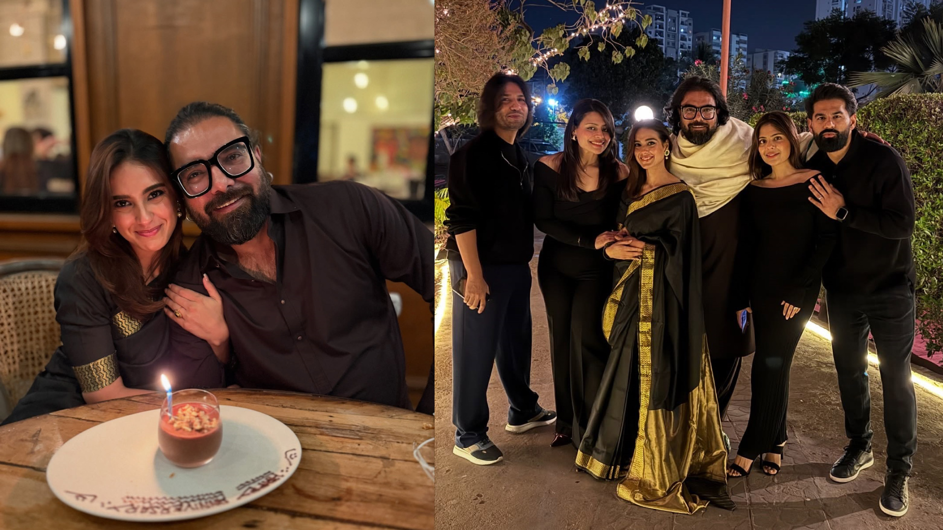 Pictures From The Fifth Anniversary Dinner Of Iqra Aziz & Yasir Hussain