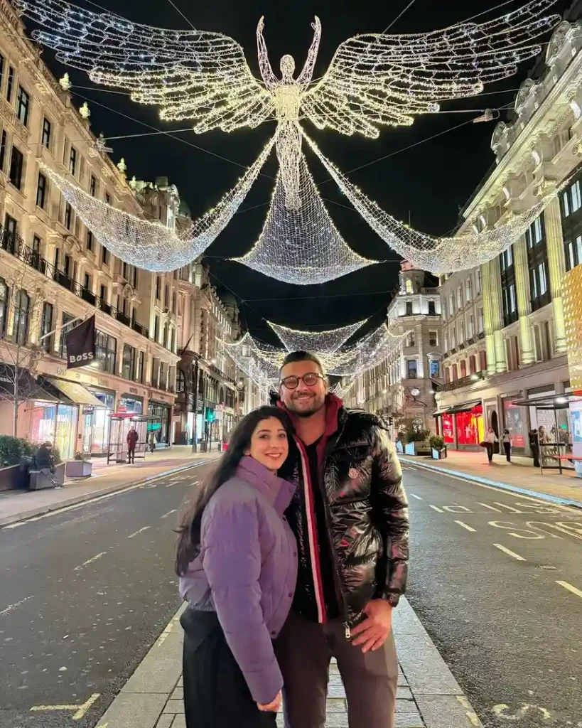 Pictures Of Mariyam Nafees With Her London-Based Husband