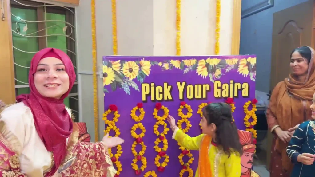 Pictures of Rajab Butt and Wife's First Dholki