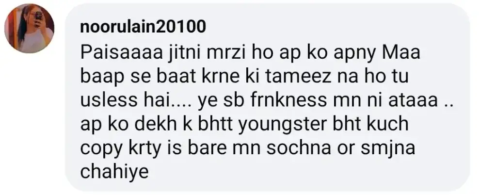 Rajab Butt Faces Backlash For Ignoring Parents
