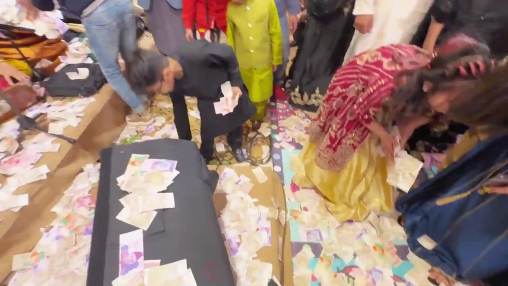 Rajab's Ostentatious Display Of Wealth At The Wedding Has Drawn Criticism