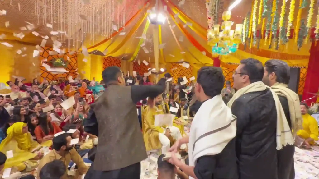 Rajab's Ostentatious Display Of Wealth At The Wedding Has Drawn Criticism