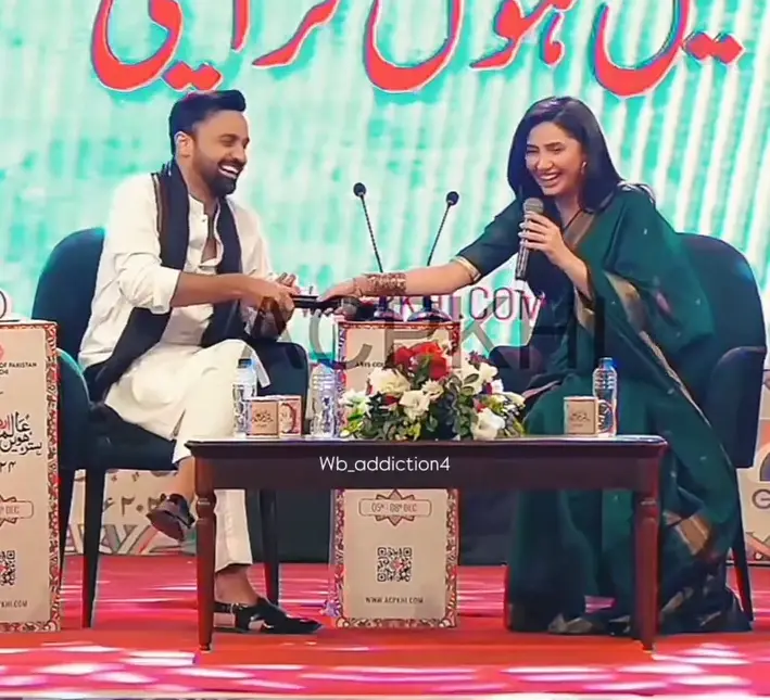 Waseem Badami Refuses To Shake Hands With Mahira Khan