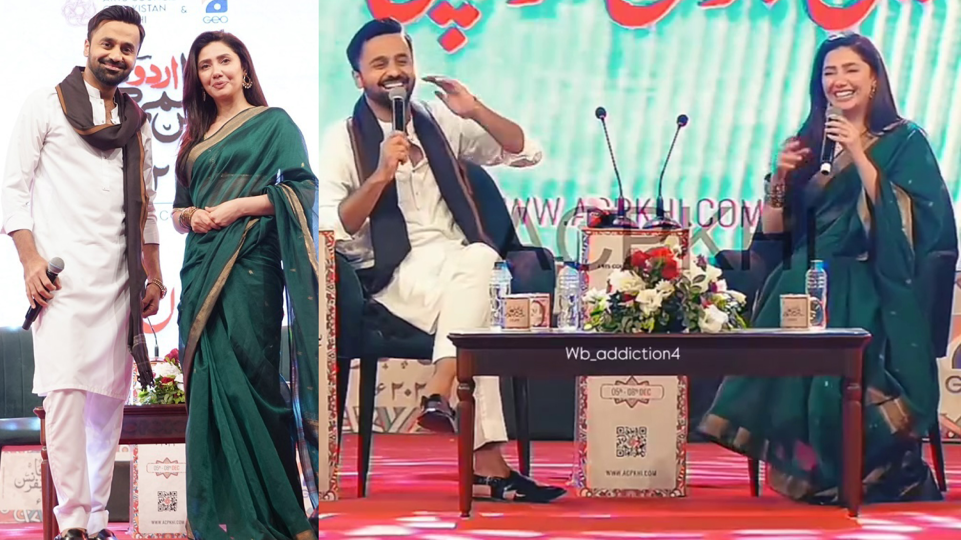 Waseem Badami Refuses To Shake Hands With Mahira Khan