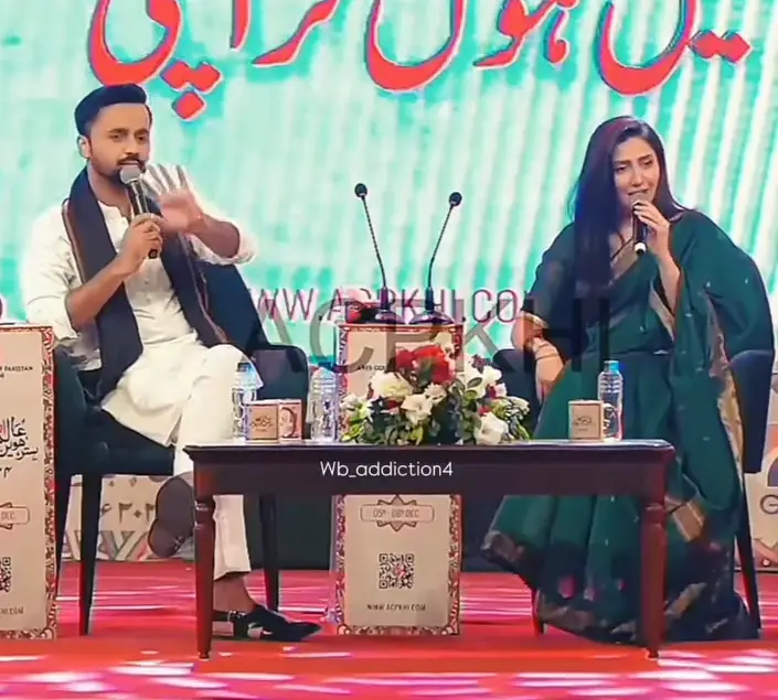 وسیم بادامی نے ماہرہ خان سے ہاتھ ملانے سے انکار کردیا۔