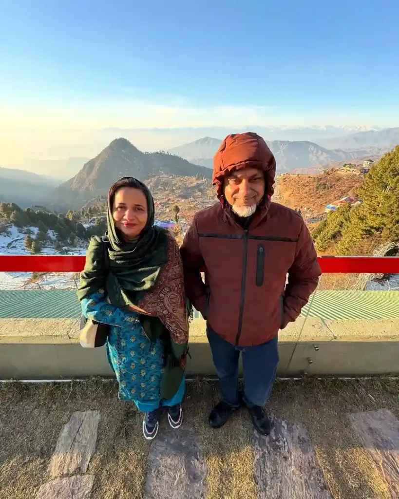 Adorable Family Pictures Of Maaz Safder & Saba Maaz From Swat