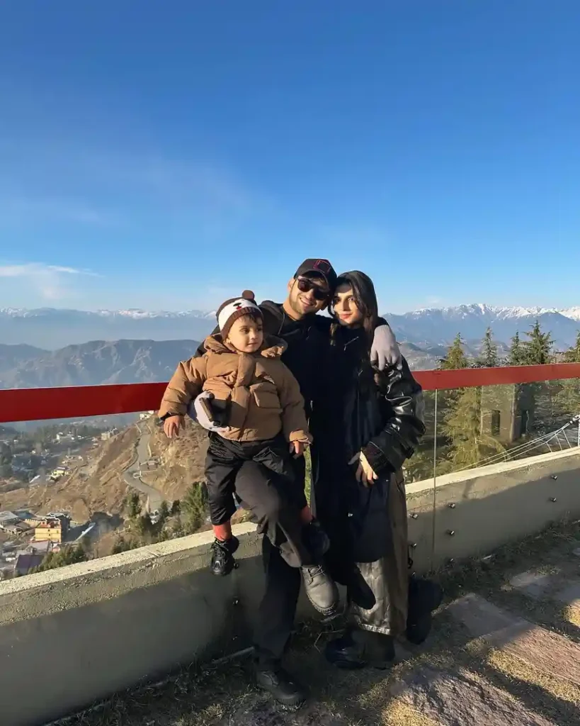 Adorable Family Pictures Of Maaz Safder & Saba Maaz From Swat