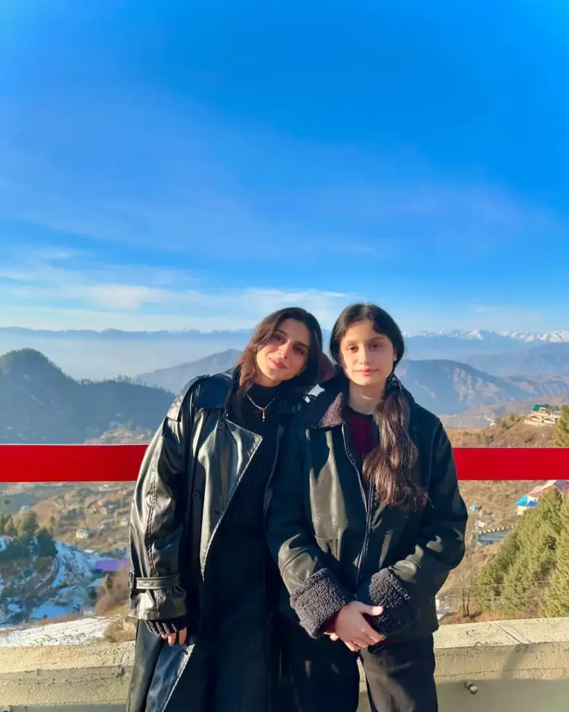 Adorable Family Pictures Of Maaz Safder & Saba Maaz From Swat