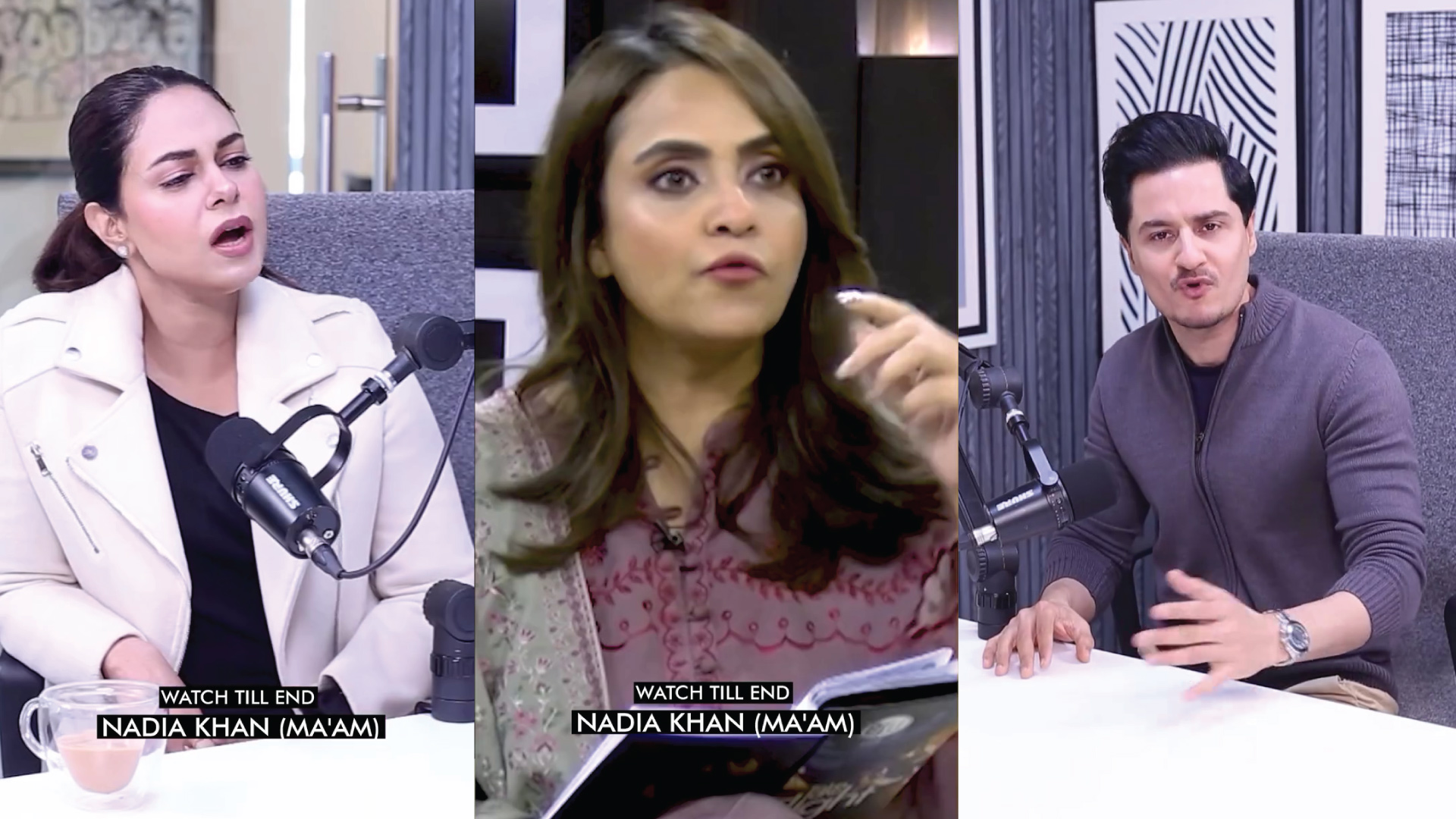 An Argument Breaks Out Between FHM's Adnan Faysal & Nadia Khan