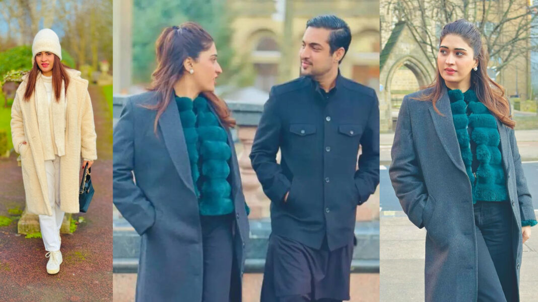 Aroosa Iqrar & Iqrar Ul Hassan's Latest Pictures From The UK