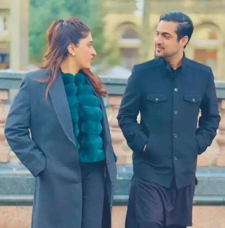 Aroosa Iqrar & Iqrar Ul Hassan's Latest Pictures From The UK