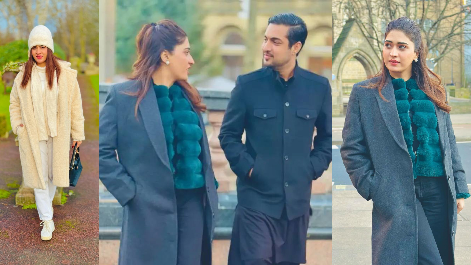 Aroosa Iqrar & Iqrar Ul Hassan's Latest Pictures From The UK