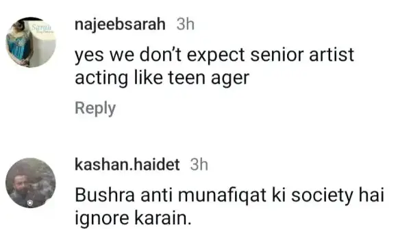 Calls Critics Jealous By Bushra Ansari