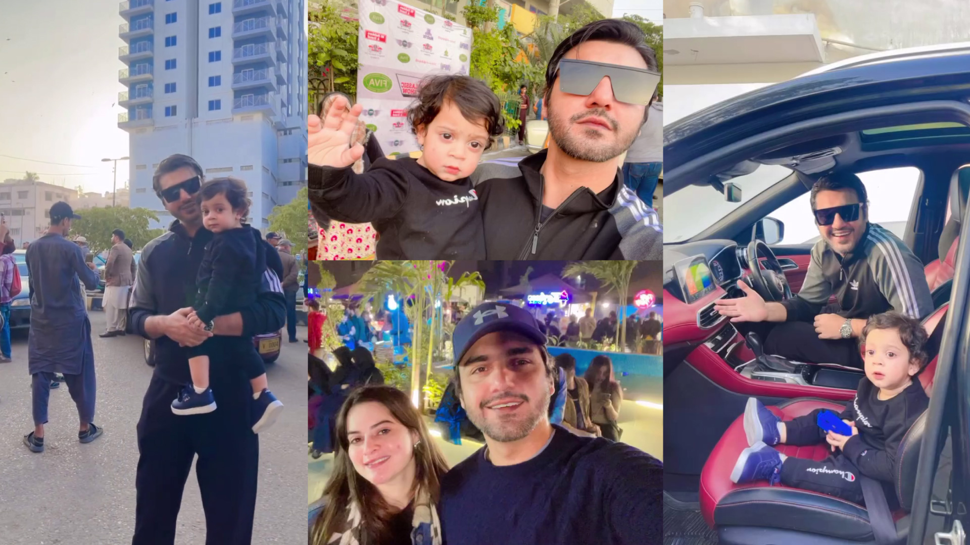 Cute Pictures Of Hasan, Minal Khan's Son
