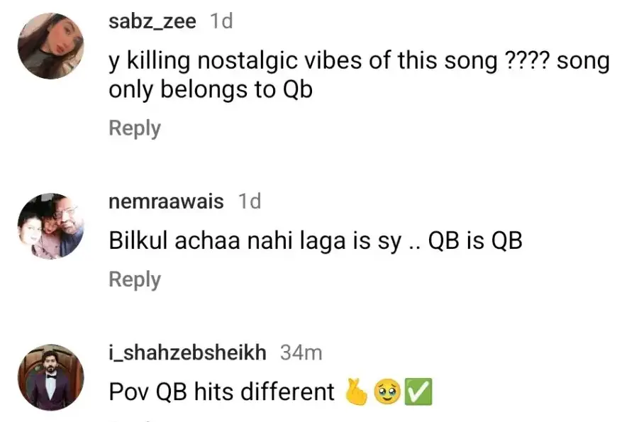 Fans Miss QB As The Iconic Humsafar OST Is Covered By Yashal Shahid