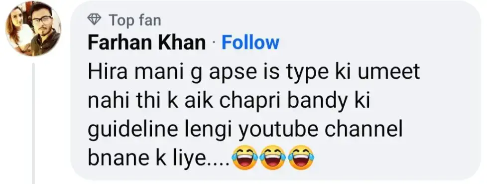 Fans Think Rajab Butt Video Is Classless For Hira Mani