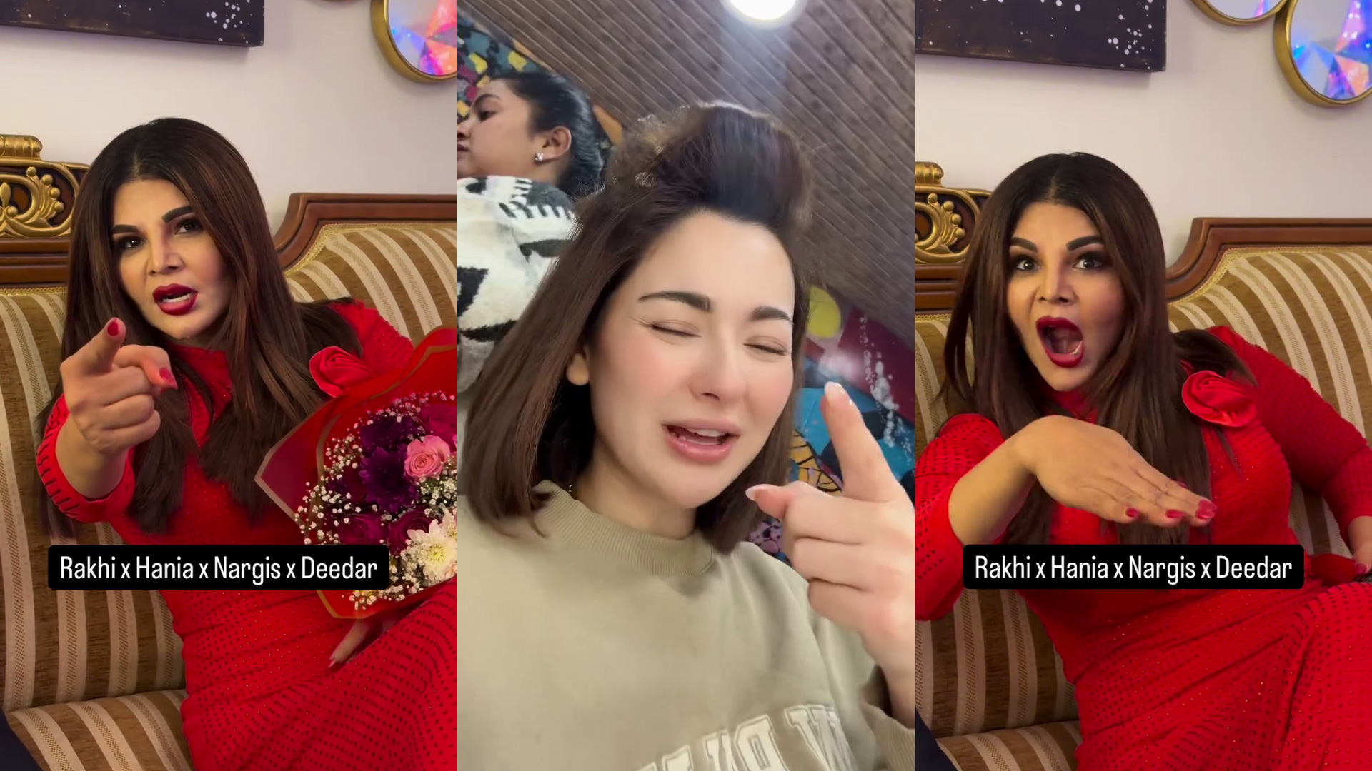 Hania Aamir's Adorable Reaction To Rakhi Sawant