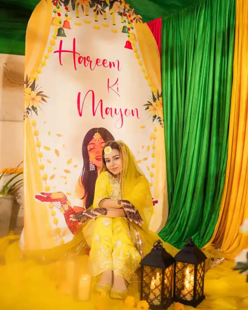 Hareem Sohail's Gorgeous Mayoun Pictures