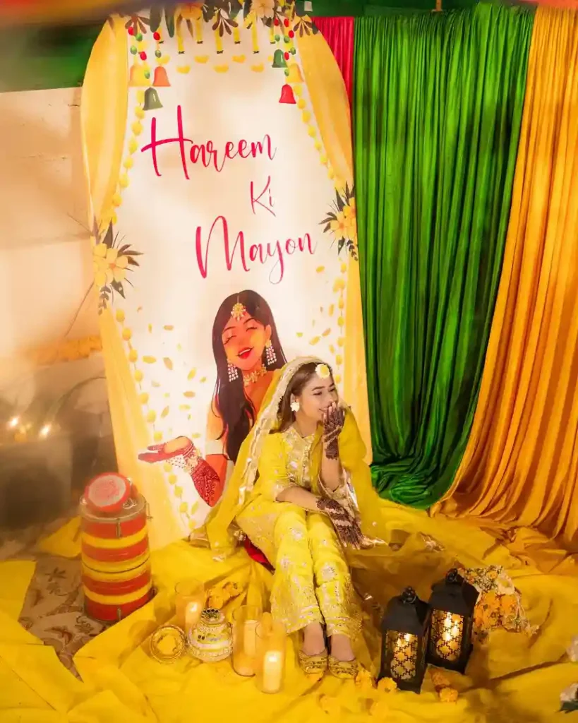 Hareem Sohail's Gorgeous Mayoun Pictures