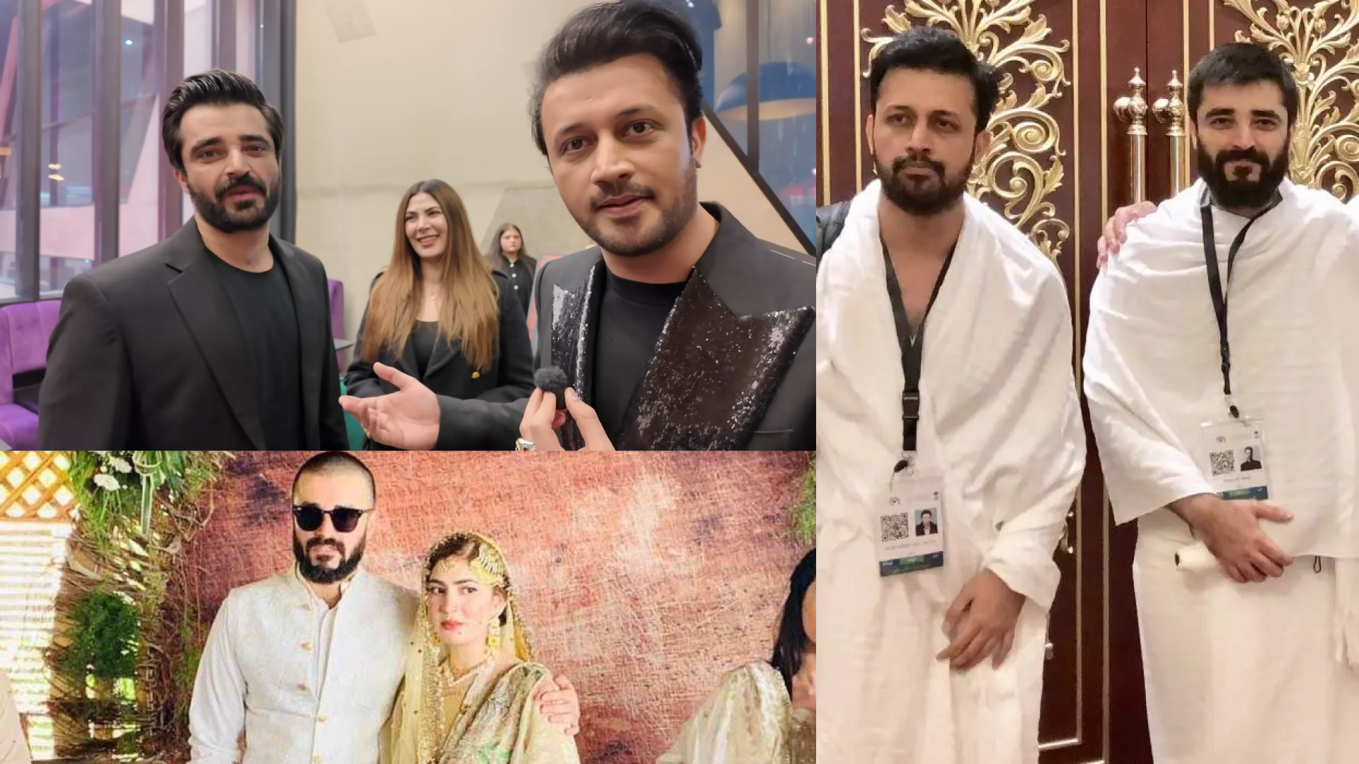How Atif Aslam Linked Naimal & Hamza Ali Abbasi During The Hajj
