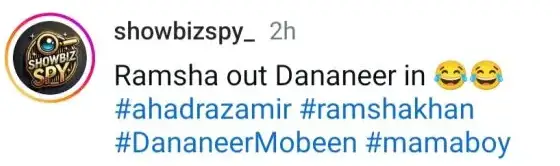 Intimacy Between Ahad Raza Mir & Dananeer Mobeen Leads To Speculation