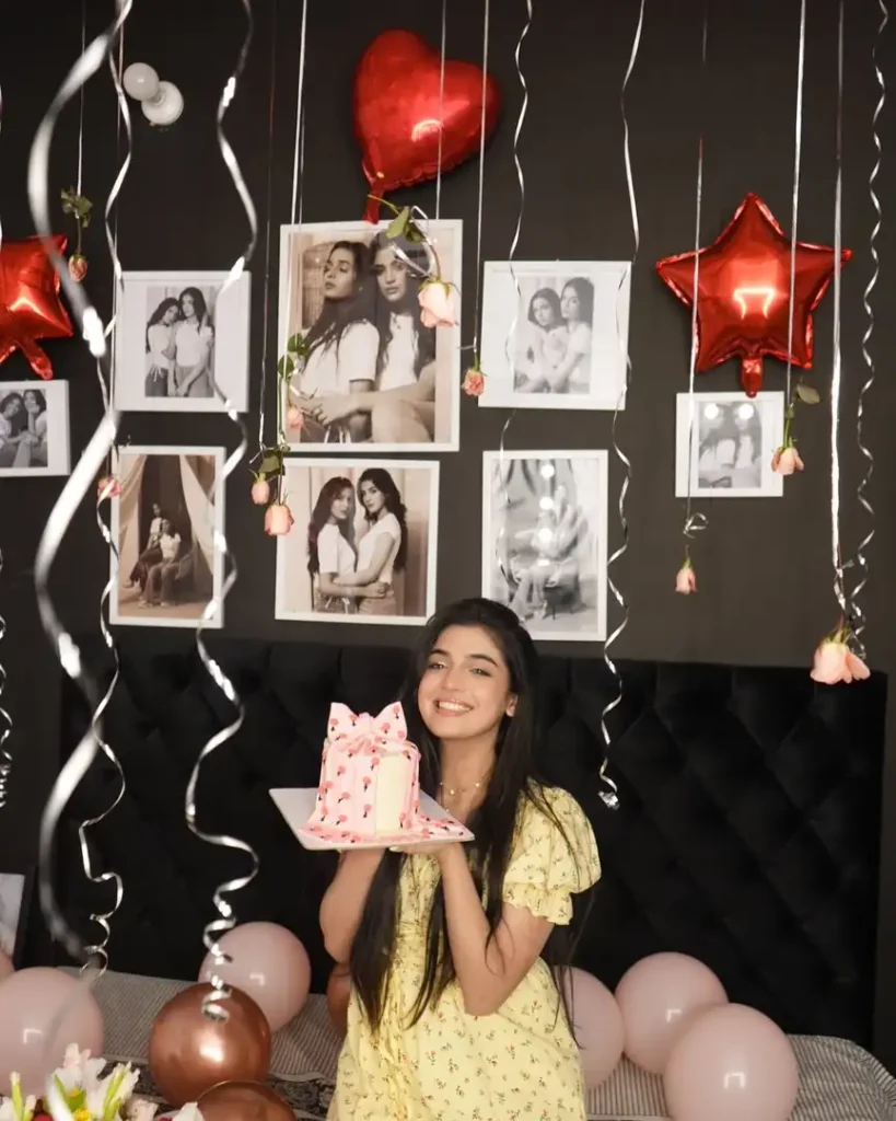 Laiba Khan & Her Sister Emaan Khan Celebrate Her Birthday