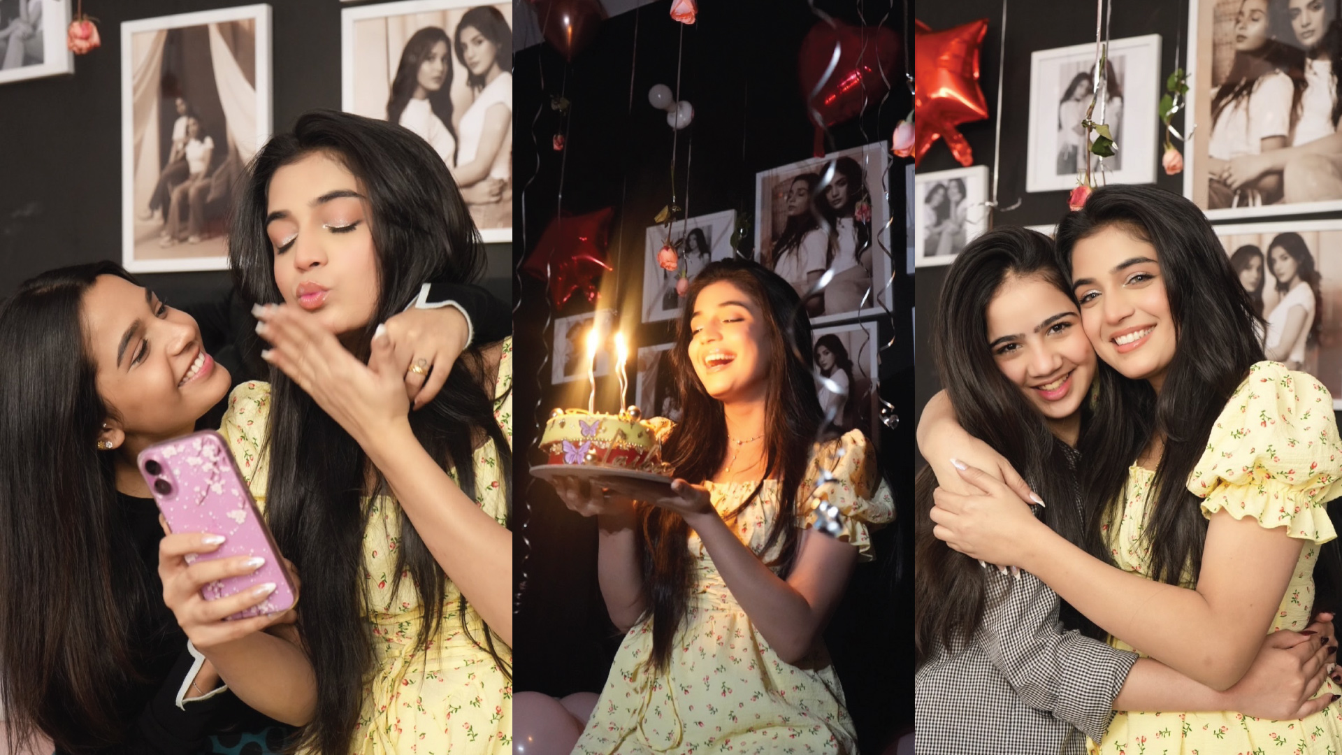 Laiba Khan & Her Sister Emaan Khan Celebrate Her Birthday