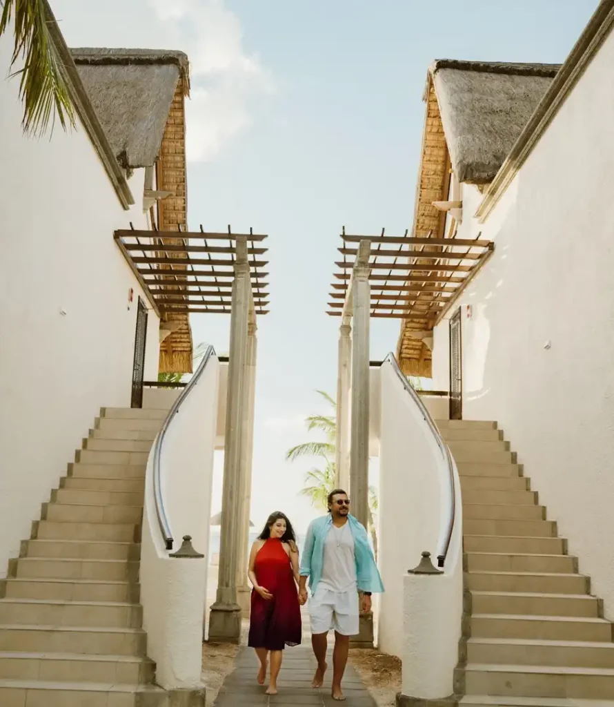 Mariyam Nafees & Her Husband Are On Vacation In Mauritius