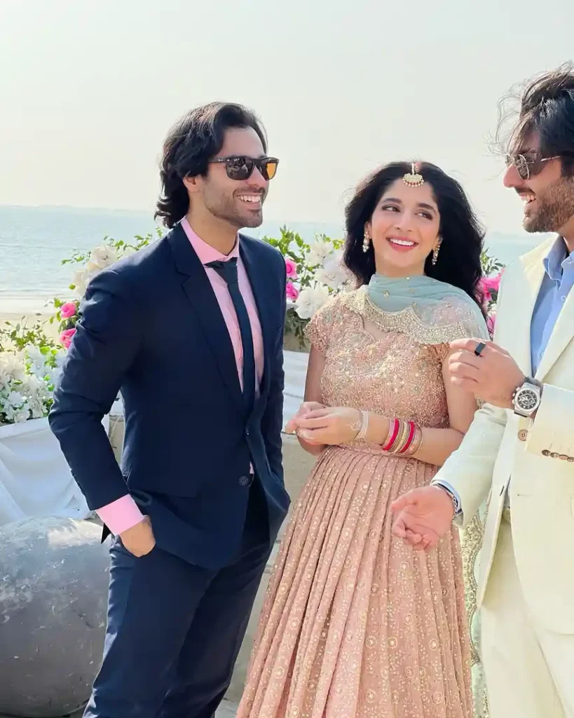Mawra Hocane Posts Bts Pictures With Zaviyar Nauman Ijaz & Ameer Gillani