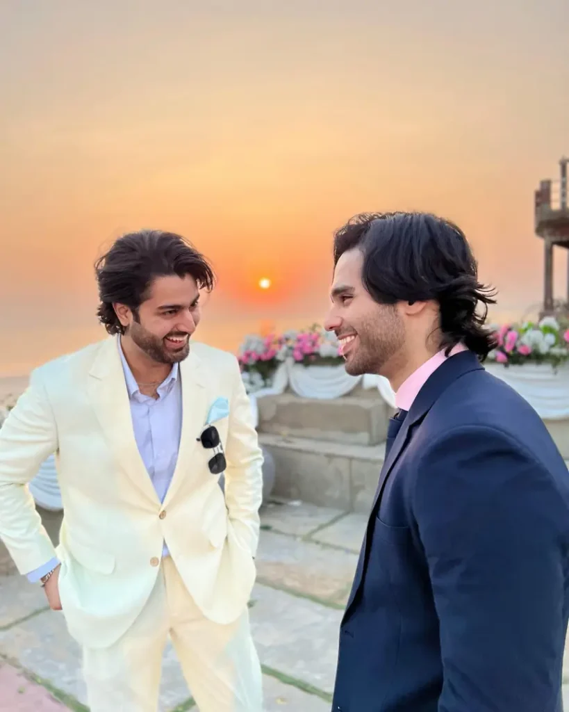 Mawra Hocane Posts Bts Pictures With Zaviyar Nauman Ijaz & Ameer Gillani