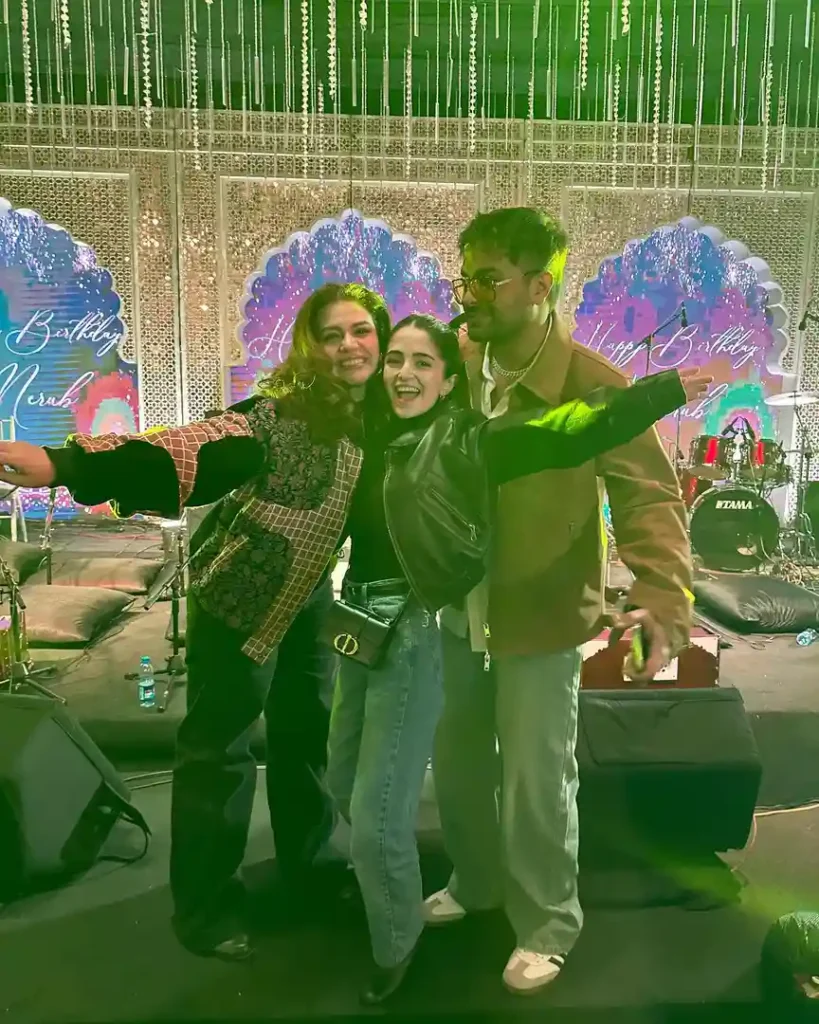 Merub Ali Pre Birthday Pictures With Family & Musical Night