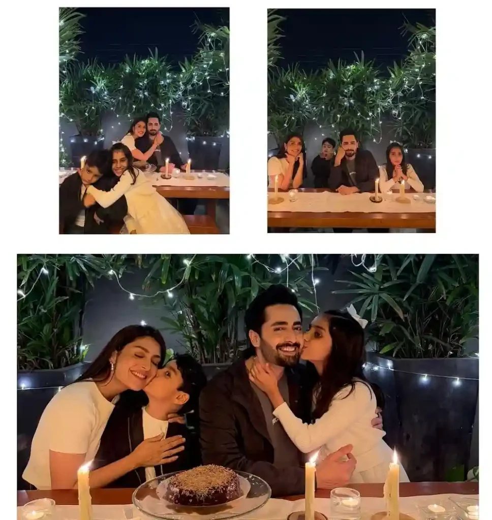 Mother's Birthday Is Celebrated By Ayeza Khan & Her Family