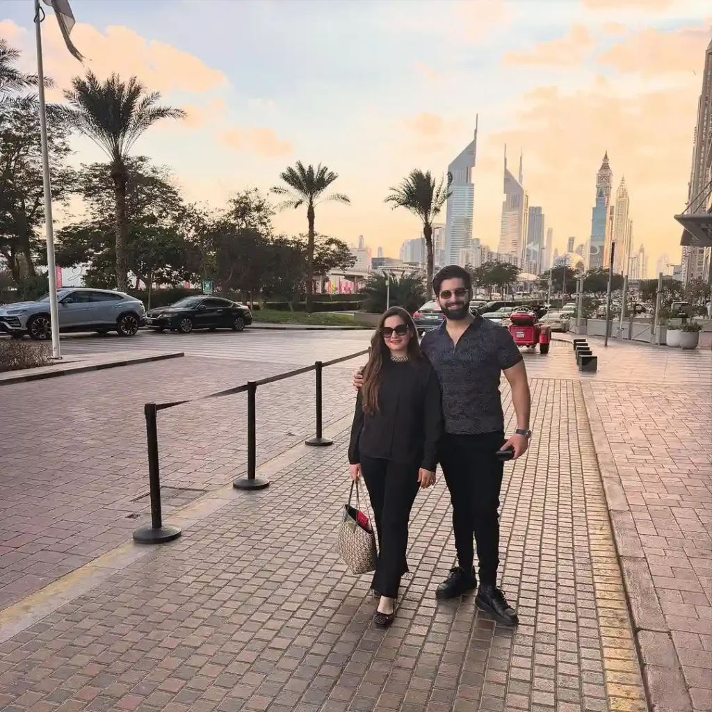 Muneeb Butt & Aiman Khan Share New Cute Pictures From Dubai