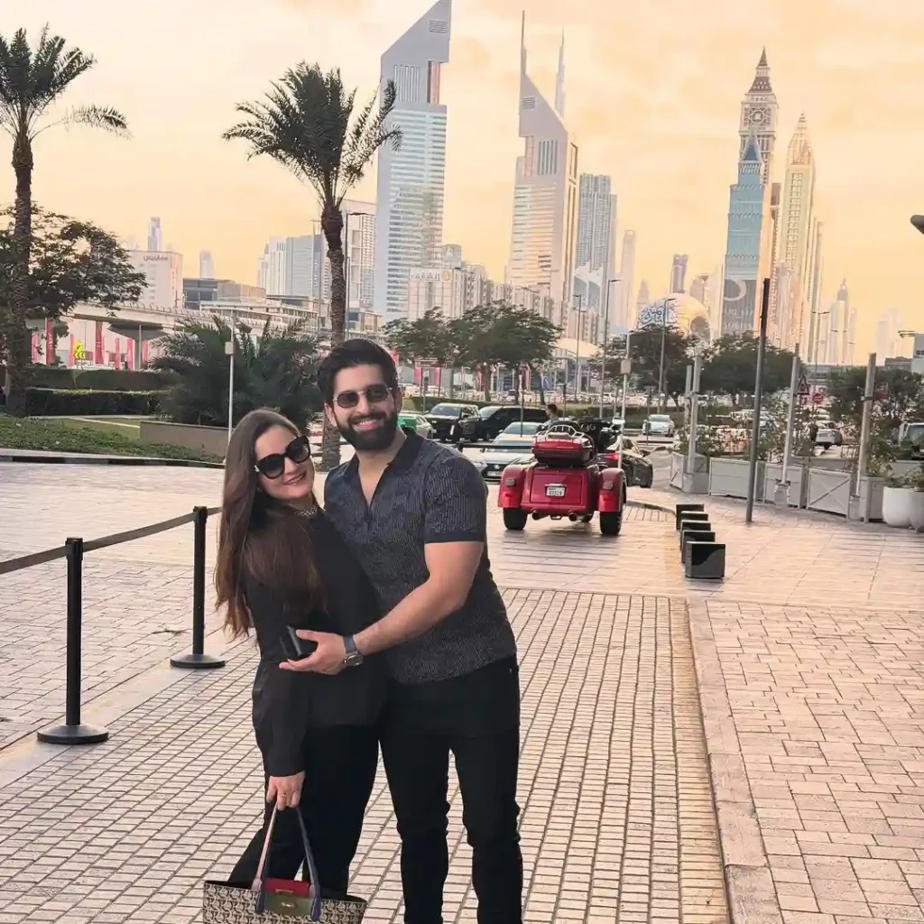 Muneeb Butt & Aiman Khan Share New Cute Pictures From Dubai