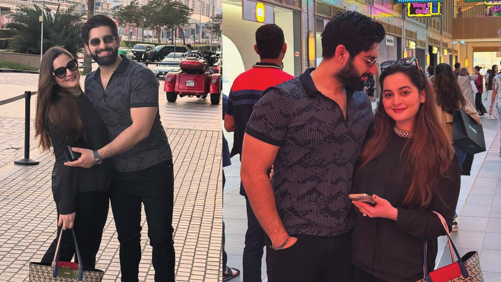 Muneeb Butt & Aiman Khan Share New Cute Pictures From Dubai