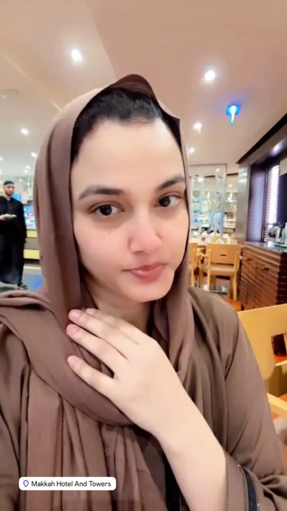 Pictures Of Kiran Tabeir From A Family Trip To Umrah