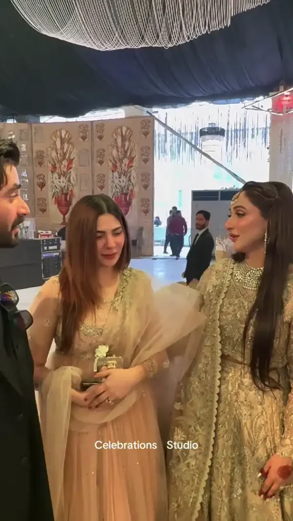 Pictures Of Naimal Khawar From A Friend's Wedding In Lahore