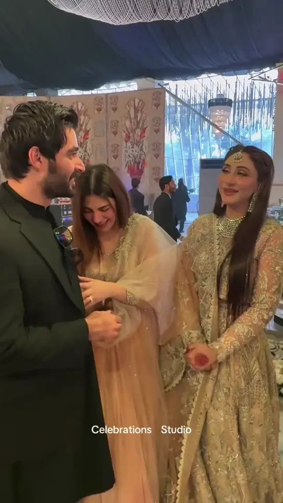 Pictures Of Naimal Khawar From A Friend's Wedding In Lahore
