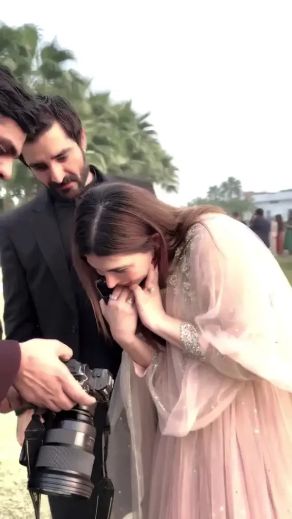 Pictures Of Naimal Khawar From A Friend's Wedding In Lahore
