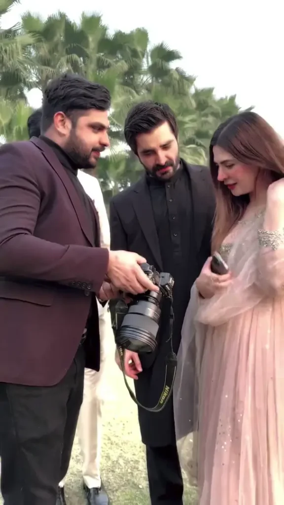 Pictures Of Naimal Khawar From A Friend's Wedding In Lahore