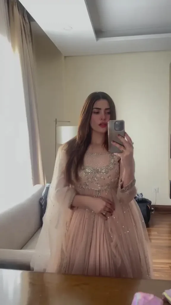 Pictures Of Naimal Khawar From A Friend's Wedding In Lahore