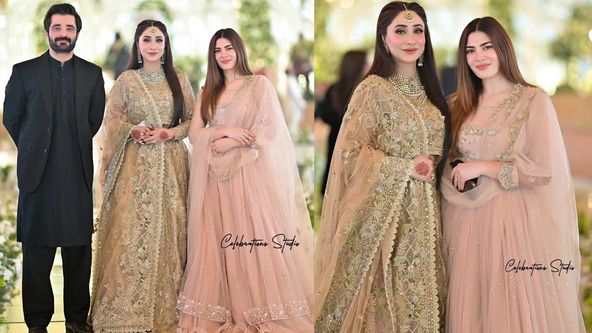 Pictures Of Naimal Khawar From A Friend's Wedding In Lahore