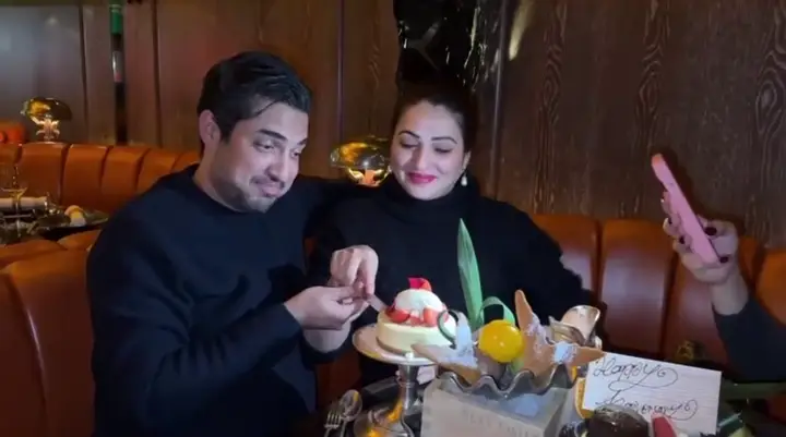 Qurat Ul Ain Iqrar & Iqrar Ul Hassan Celebrate Their Wedding Anniversary
