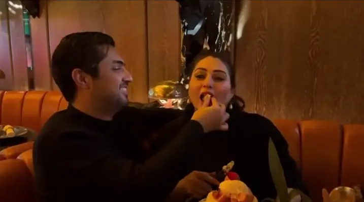 Qurat Ul Ain Iqrar & Iqrar Ul Hassan Celebrate Their Wedding Anniversary