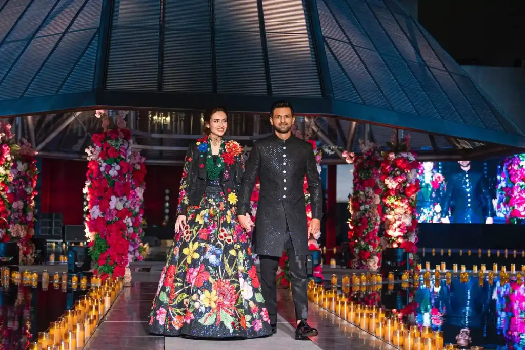 Ramp Walk In Doha, Qatar, With Sana Javed & Shoaib Malik